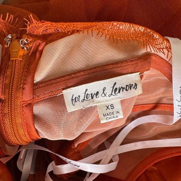 For Love And Lemons Bustier Tulle Gown - Picture 6 of 7